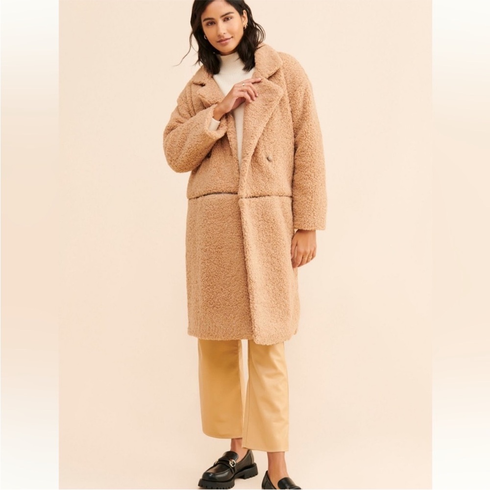 Vigoss Women's Beige Teddy Jacket